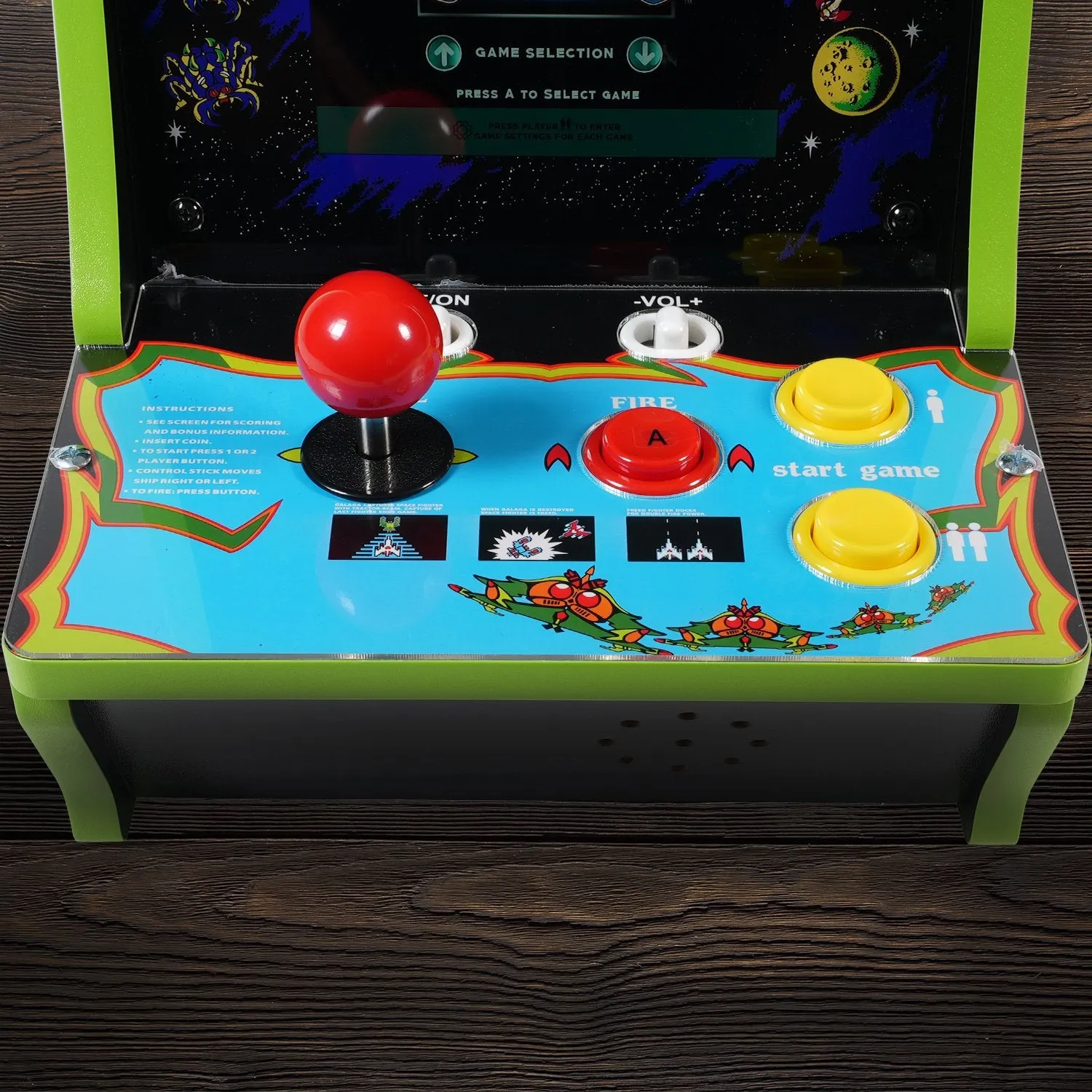 Arcade1UP Galaga   Gaplus Counter-Cade 40th Anniversary Edition
