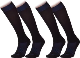 Copper Fit Mobilizer Compression Socks Easy On & Off Improves Circulation, Reduces Swelling for Men & Women, Work & Running