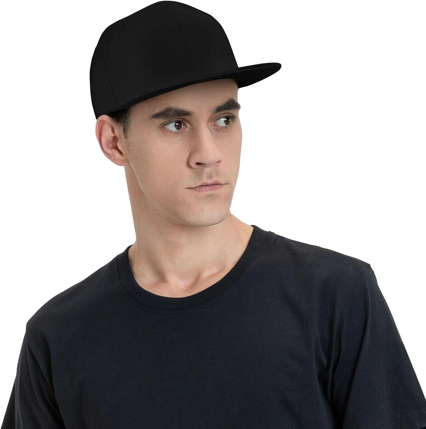 Custom Hat Personalized Flat Bill Snapback Hats for Men Women Design Your Own Image/Text/Logo Baseball Cap Gift