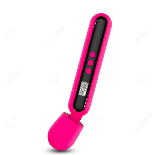 LED Display Wand Massager