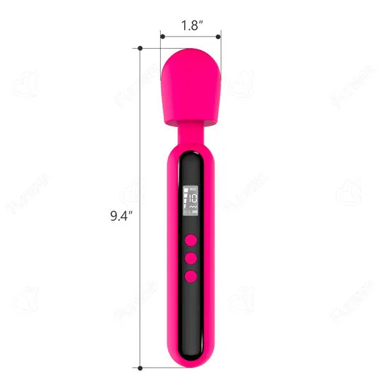 LED Display Wand Massager