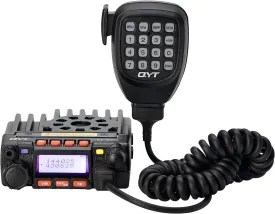 QYT KT-8900 GMRS Radio,Long Range Two-Way Radio with NOAA Weather Scan and Alert-for Farms,Ranches,Overlanding-Repeater Capable,Integrated Control Mic,Dual Band Receiver Dual Standby VHF/UHF